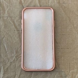 iPhone XS Max pink glitter phone case